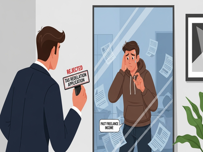 400px 과거 프리랜서 경력이 문제라 감세 취소