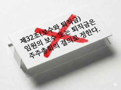 400px 임원의 보수는